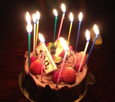 12歳誕生日ケーキ
